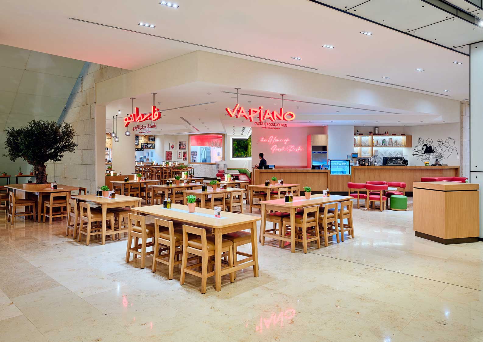 Vapiano Branches (Bahrain, Kuwait & KSA)