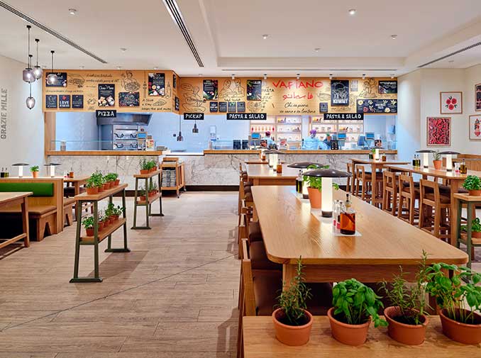 Vapiano Branches (Bahrain, Kuwait & KSA)