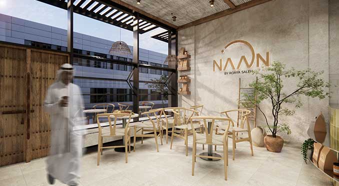 Naan Cafe by Roaya Saleh