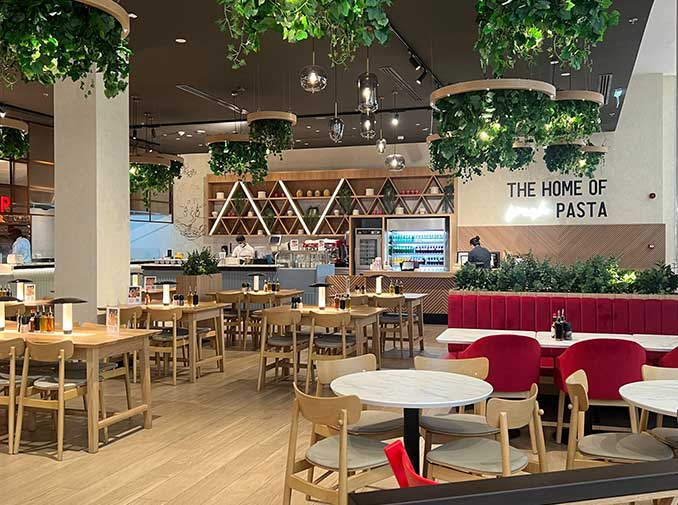 Vapiano Branches (Bahrain, Kuwait & KSA)