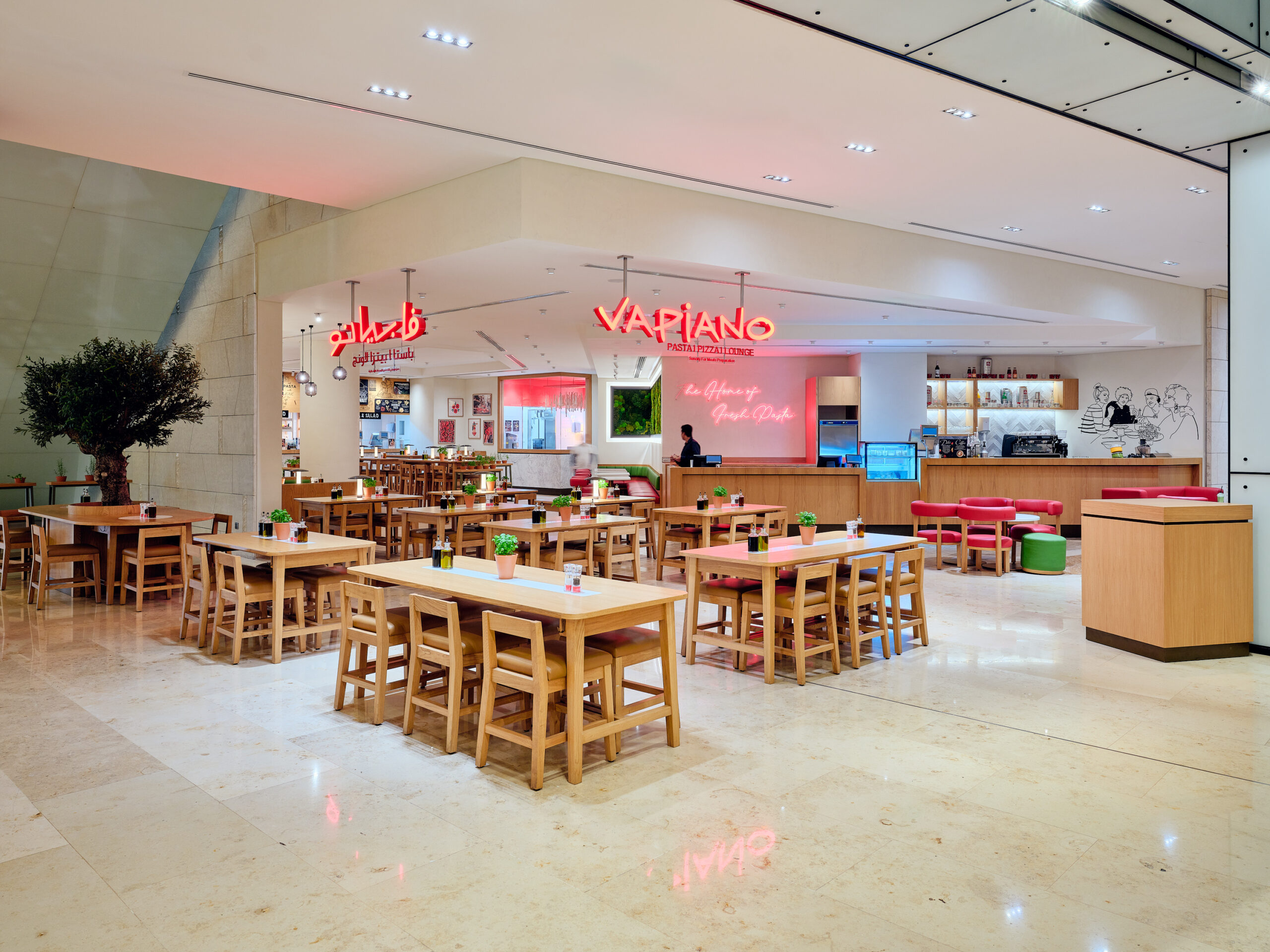 Vapiano Branches (Bahrain, Kuwait & KSA)